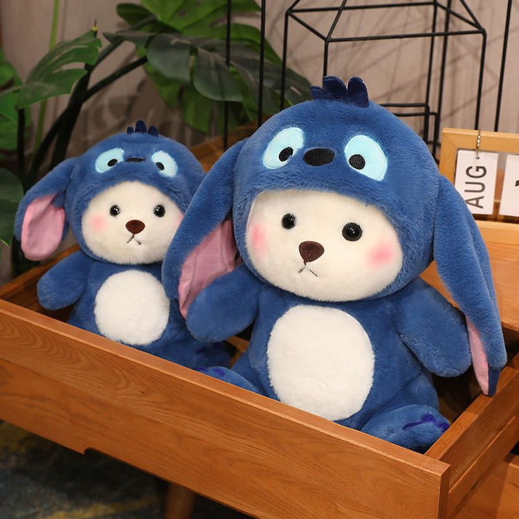 Imported Hoodie Teddy Plush Toy With Removable Cap (35 cm)