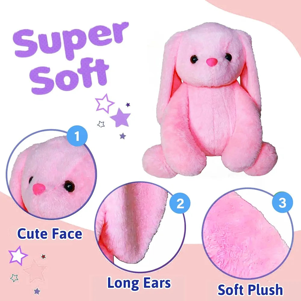 Super Soft and Cute Big Ear Bunny Plush (40 cm)