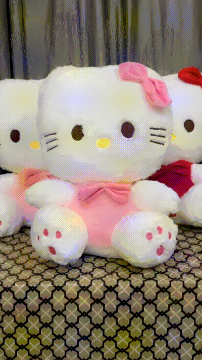 2 feet Big Size Super Soft Hello Kitty (Red, Pink)
