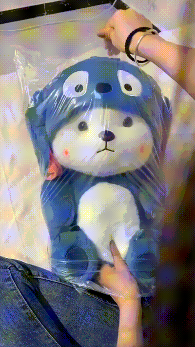 Imported Hoodie Teddy Plush Toy With Removable Cap (35 cm)